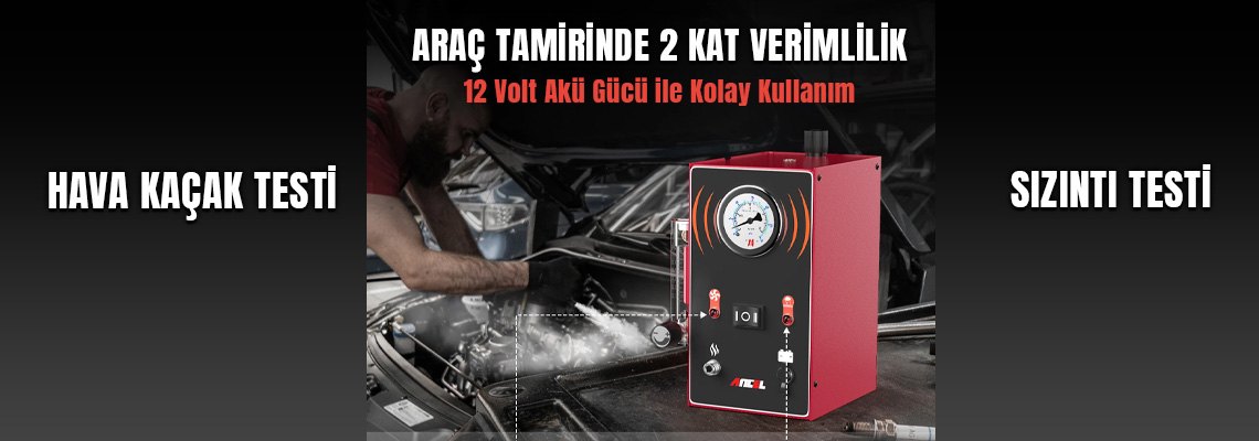 Ancel S300 Duman Kaçak Test Cihazı: Otomotiv Bakımında Devrim Yaratıyor