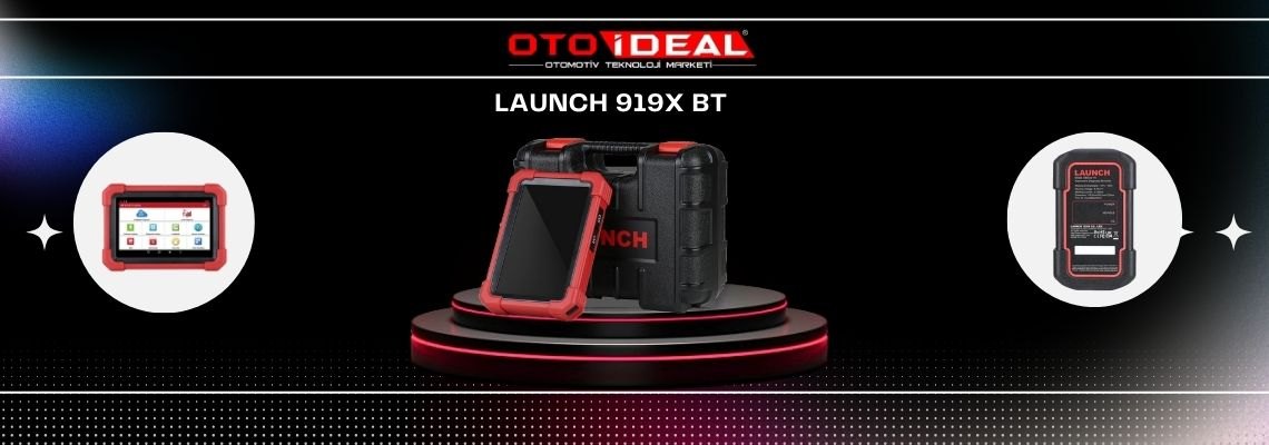 Launch Arıza Tespit Cihazı 919x BT Max Profesyonel Arıza Tespiti ve Daha Fazlası