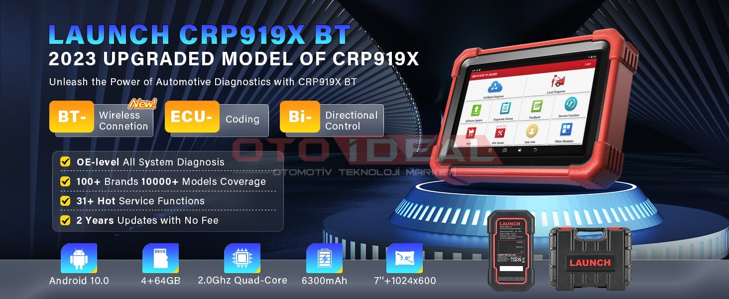 Launch CRP 919X BT Device